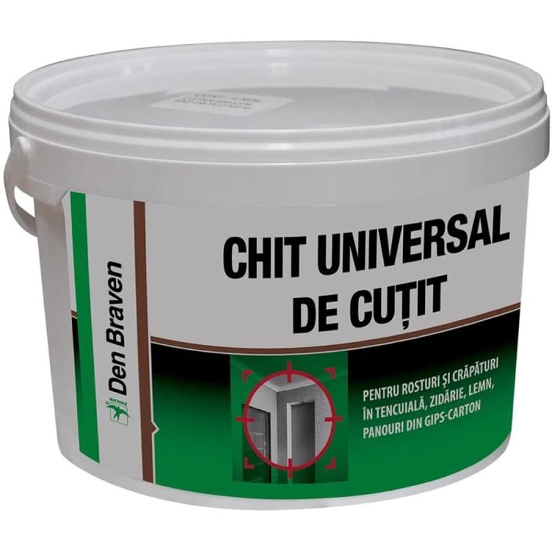 Chit universal de cuțit acrilic, 0.4 kg, Den Braven / D550219