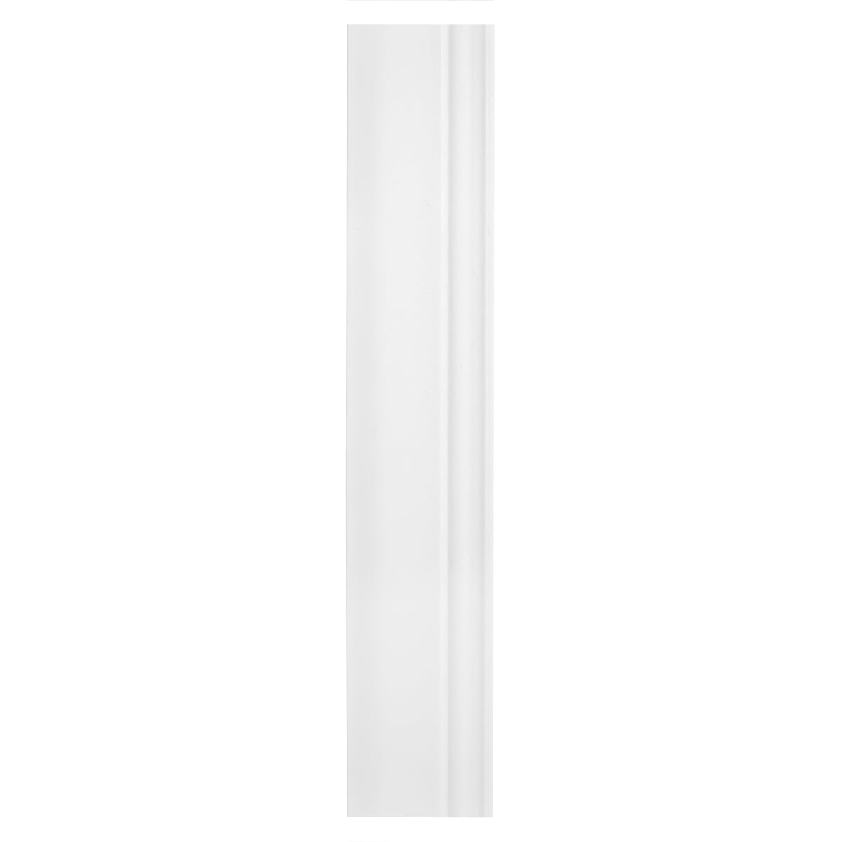 Set 5 plinte decorative, polimer rigid, Naimeed D5730, Alb, 230x8x1.1cm