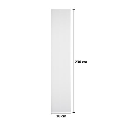 Plinta decorativa, polimer rigid, Naimeed D5731, Alb, 230x10x0.8cm