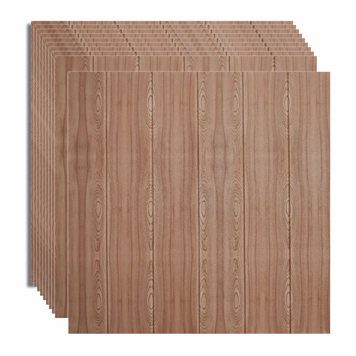 Set 10 x Tapet 3D autoadeziv, design modern, usor de curatat, 70x70cm, Naimeed D5560