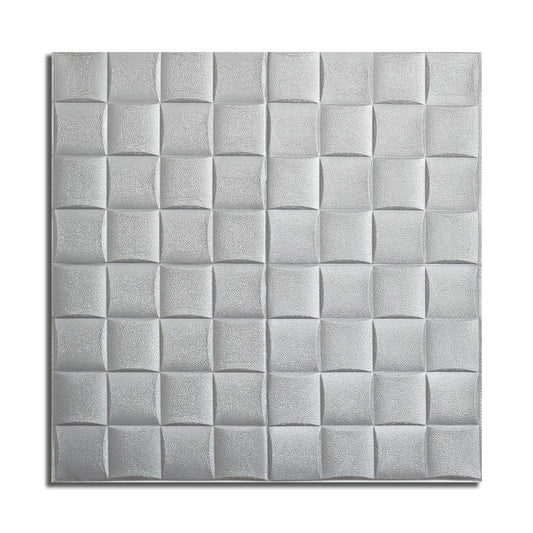 Set 10 x Tapet 3D autoadeziv, design modern, usor de curatat, 70x70cm, Naimeed D5564