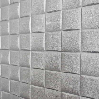 Set 10 x Tapet 3D autoadeziv, design modern, usor de curatat, 70x70cm, Naimeed D5564