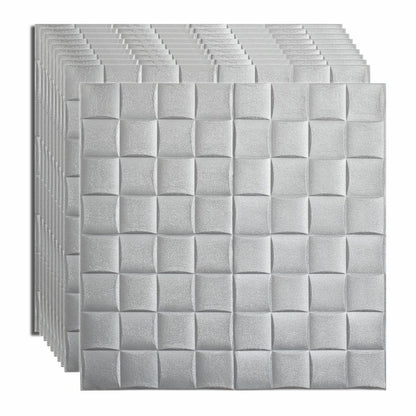 Set 10 x Tapet 3D autoadeziv, design modern, usor de curatat, 70x70cm, Naimeed D5564