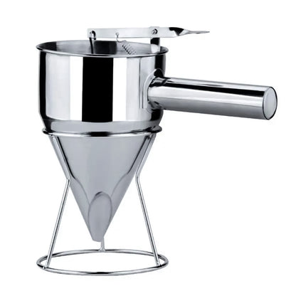 Dozator pentru aluat si topping, Naimeed D5575, inox, cu suport