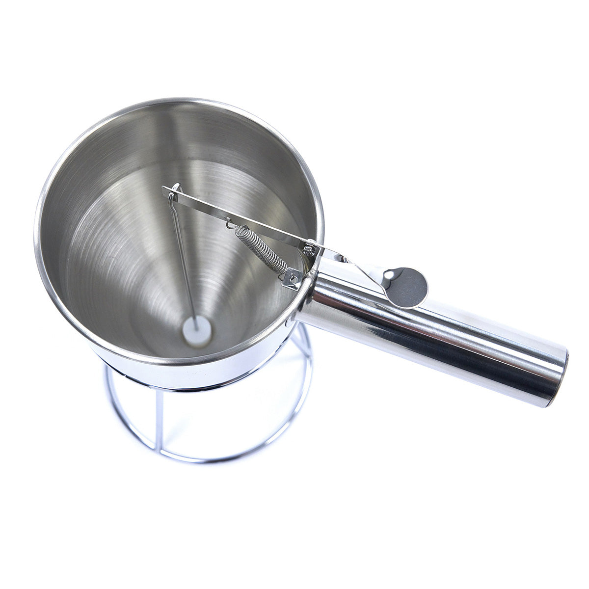 Dozator pentru aluat si topping, Naimeed D5575, inox, cu suport