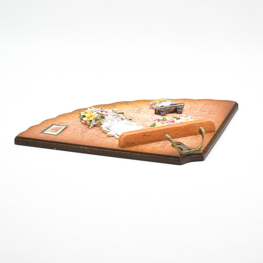 Cuier decorativ D56, 27,5x18 cm, m1