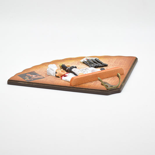 Cuier decorativ D56, 27,5x18 cm, m4