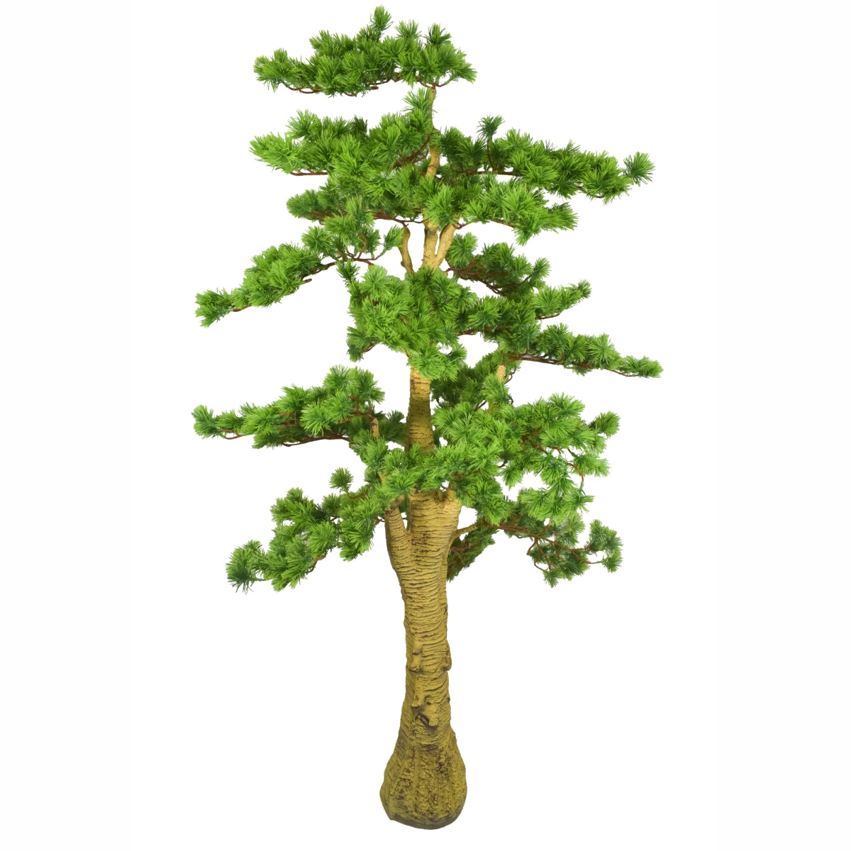 Copac artificial, Bonsai Pin fara ghiveci, Naimeed D5644, 166x85 cm, Verde Deschis