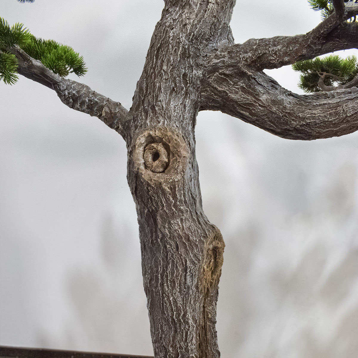 Copac artificial, Bonsai fara ghiveci, Naimeed D5647, 300x264x60 cm, Verde
