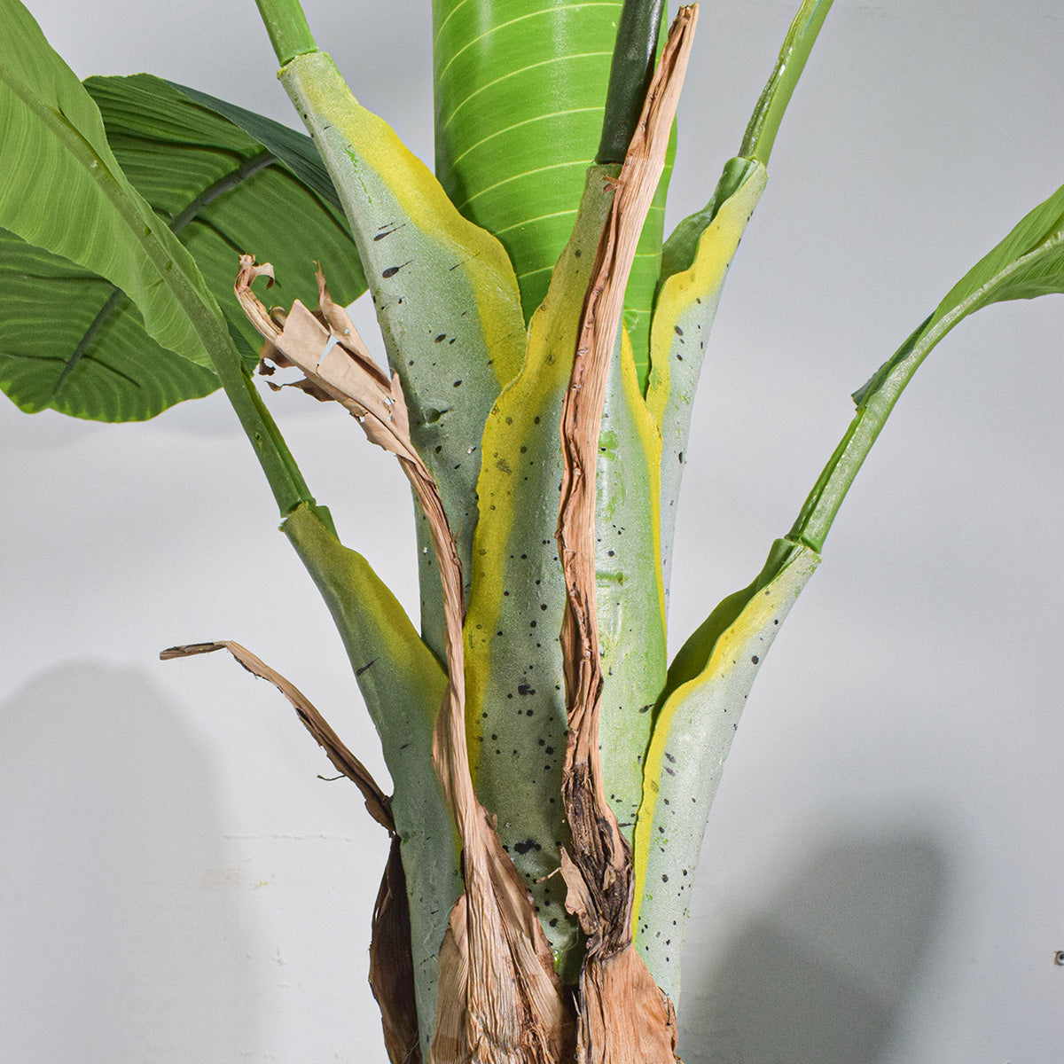 Copac artificial, Banan Musa fara ghiveci, Naimeed D5649, 305x120 cm, Verde