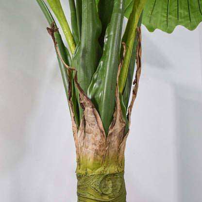 Planta artificiala,Caladium Taro fara ghiveci, Naimeed D5651, 210x177 cm Verde