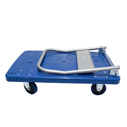 Carucior pliabil, platforma transport marfa, Naimeed D5657S, 200kg, Albastru