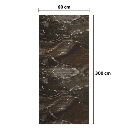 Rola panou autoadeziv, Naimeed D5679, design modern, 2mm grosime, 60x300cm, Maro