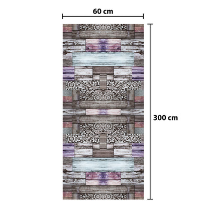 Rola panou autoadeziv, Naimeed D5685, design modern, 2mm grosime, 60x300cm, Multicolor