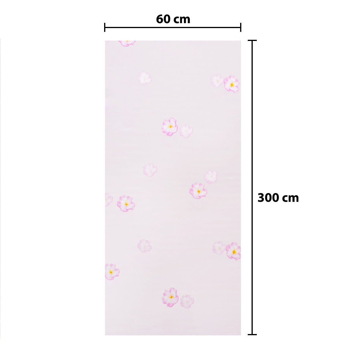 Rola panou autoadeziv, Naimeed D5689, design modern, 2mm grosime, 60x300cm, Roz