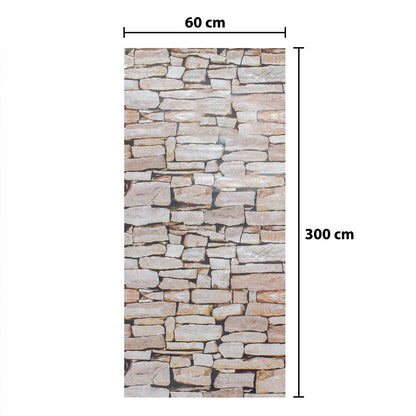 Rola panou autoadeziv, Naimeed D5691, design modern, 2mm grosime, 60x300cm, Piatra