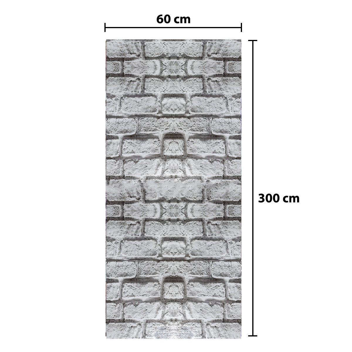 Rola panou autoadeziv, Naimeed D5693, design modern, 2mm grosime, 60x300cm, Gri