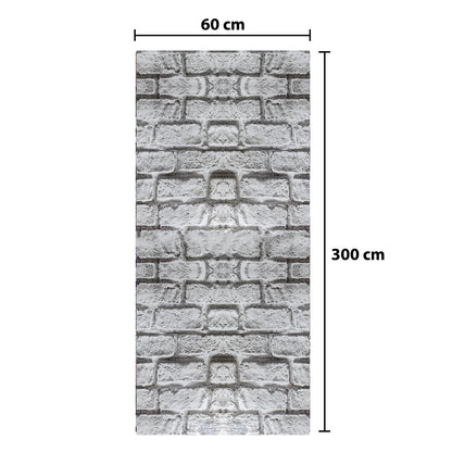 Rola panou autoadeziv, Naimeed D5693, design modern, 2mm grosime, 60x300cm, Gri