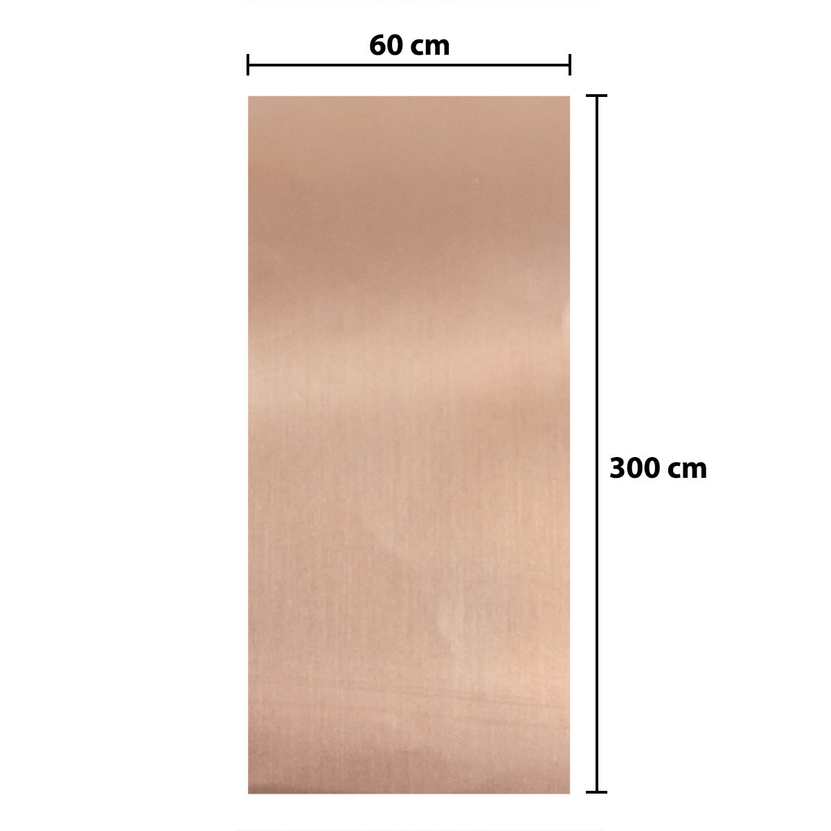 Rola panou autoadeziv, Naimeed D5712, design modern, 2mm grosime, 60x300cm, Cupru