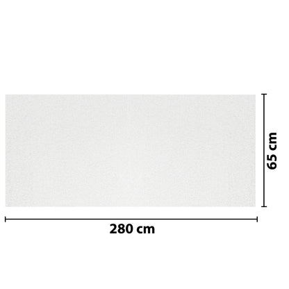 Rola tapet autoadeziv, panzat, 4mm grosime, Naimeed D5724, design elegant, termoizolant, 65x280cm, Alb