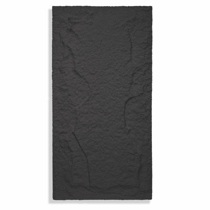 Set 3 x Panou Decorativ 3D, Naimeed D5756, ultrausor, design elegant, PU, 120 x 60 x 5 cm, Negru