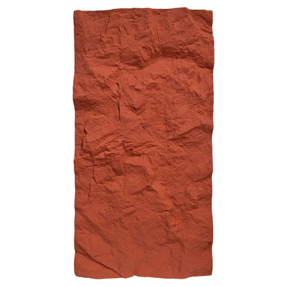 Set 5 x Panou Decorativ 3D, Naimeed D5759, ultrausor, design realist, PU, 120 x 60 x 6 cm, Rosu