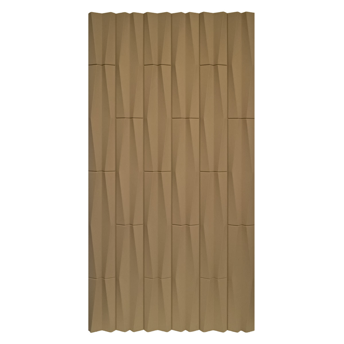 Set 12 x Panou Decorativ 3D, Naimeed D5774, ultrausor, design elegant, PU, 120 x 60 x 2.5 cm, Maro