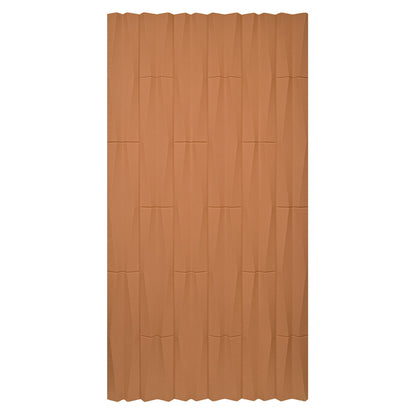 Set 6 x Panou Decorativ 3D, Naimeed D5775, ultrausor, design elegant, PU, 120 x 60 x 2.5 cm, Portocaliu