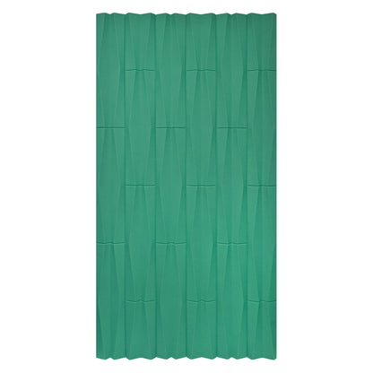 Set 12 x Panou Decorativ 3D, Naimeed D5776, ultrausor, design elegant, PU, 120 x 60 x 2.5 cm, Turcoaz