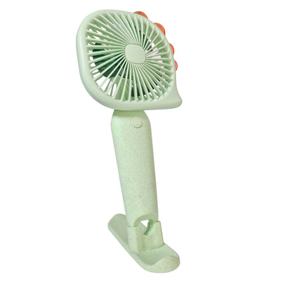 Ventilator, cu acumulator, Naimeed D5827, USB, Verde, 112x212x43 mm