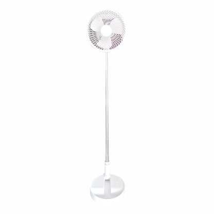 Ventilator, cu acumulator, Naimeed D5837, USB, Alb, 195x862x195mm