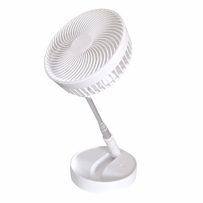 Ventilator, cu acumulator, Naimeed D5837, USB, Alb, 195x862x195mm