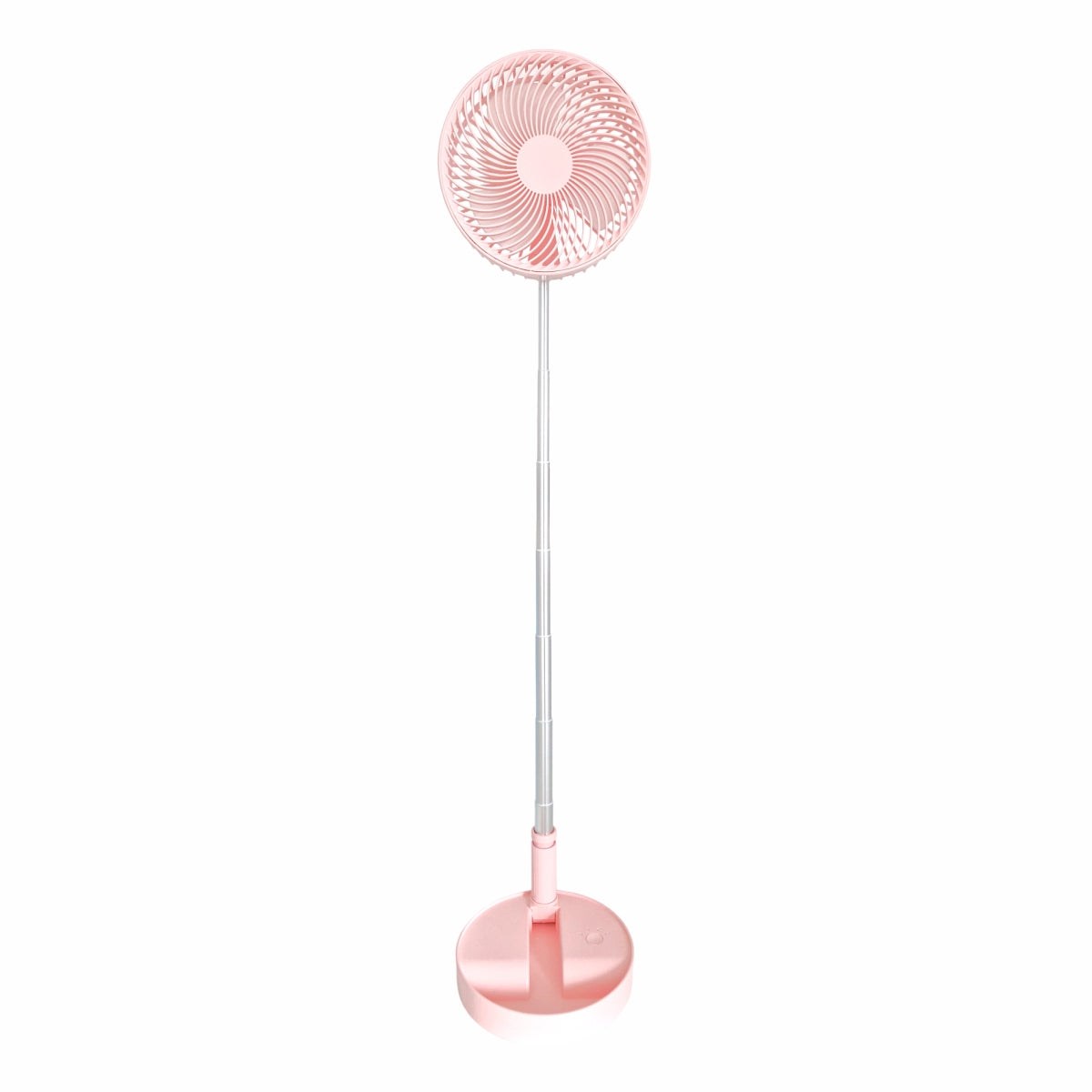Ventilator, cu acumulator, Naimeed D5838, USB, Roz, 195x862x195mm