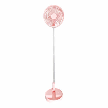 Ventilator, cu acumulator, Naimeed D5838, USB, Roz, 195x862x195mm