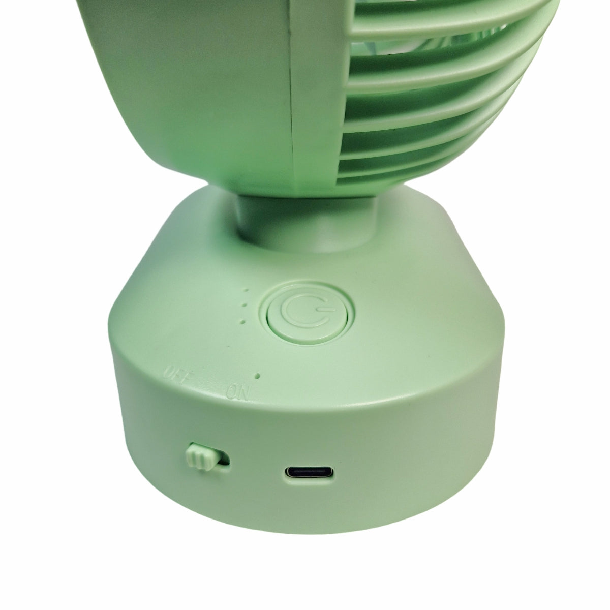 Ventilator, cu acumulator, Naimeed D5852, USB, Verde, 197x255x78mm