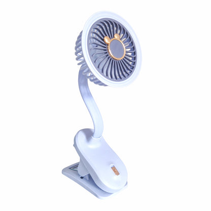 Ventilator, cu acumulator, Naimeed D5859, USB, Albastru, 105x240x90mm