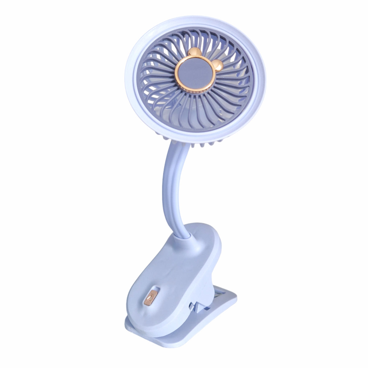 Ventilator, cu acumulator, Naimeed D5859, USB, Albastru, 105x240x90mm