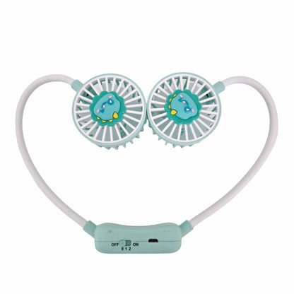 Ventilator, cu acumulator, Naimeed D5871, USB, Turcoaz, 60x600x40mm