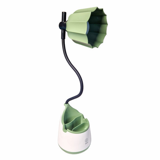 Veioza cu lumina LED, Naimeed D5889, Verde, cu touch, incarcare USB telefon  105x470x105mm