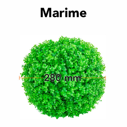 Sfera din plante artificiale, Naimeed D5955, Verde, 280mm