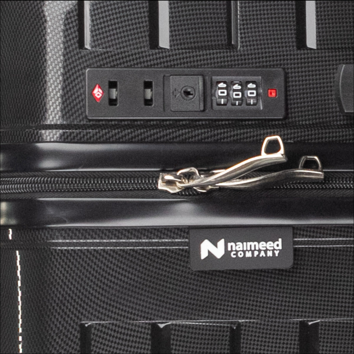 Troler voiaj Mic S, StowAway, Naimeed D5966, 4 roti duble 360 grade detasabile , PP, inchidere cifru, Negru, 37x20x48cm