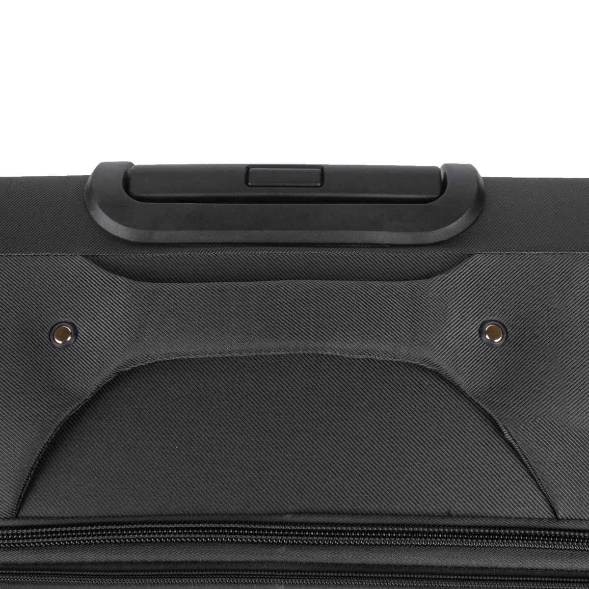 Troler voiaj Mediu, Naimeed D5978, 2 roti, material textil, inchidere cifru, Negru, 40x28x63cm