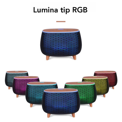 Umidificator cu aromaterapie, Naimeed D6029, Negru, 200x145x123mm