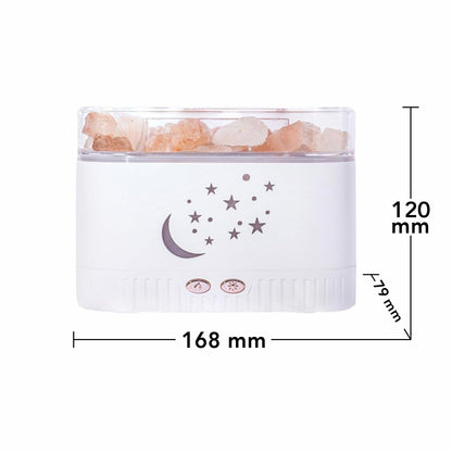 Umidificator cu aromaterapie, Naimeed D6042, Alb, 168x120x79mm