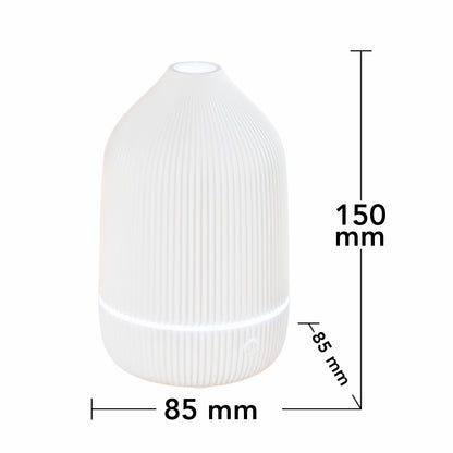 Umidificator cu aromaterapie, Naimeed D6044, Alb, 85x150x85mm