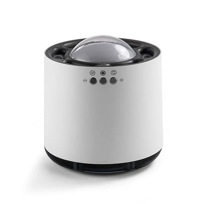 Umidificator cu aromaterapie, Naimeed D6050, Alb, 128x137x128mm