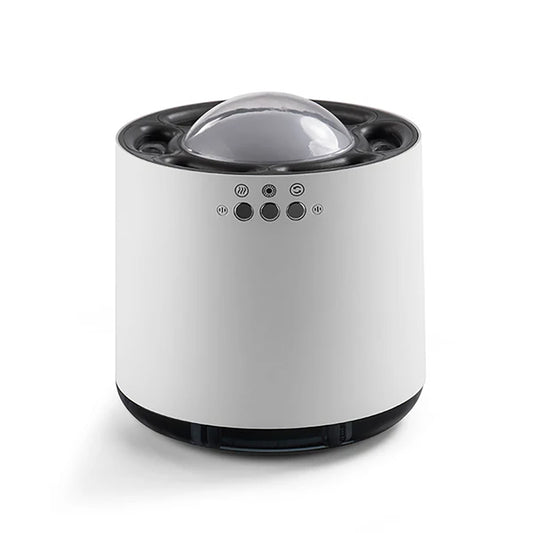 Umidificator cu aromaterapie, Naimeed D6050, Alb, 128x137x128mm