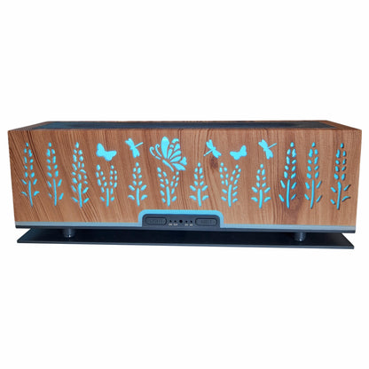 Umidificator cu aromaterapie, Naimeed D6051, Maro, 250x86x69mm