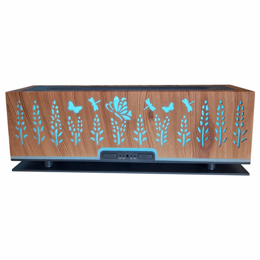 Umidificator cu aromaterapie, Naimeed D6051, Maro, 250x86x69mm