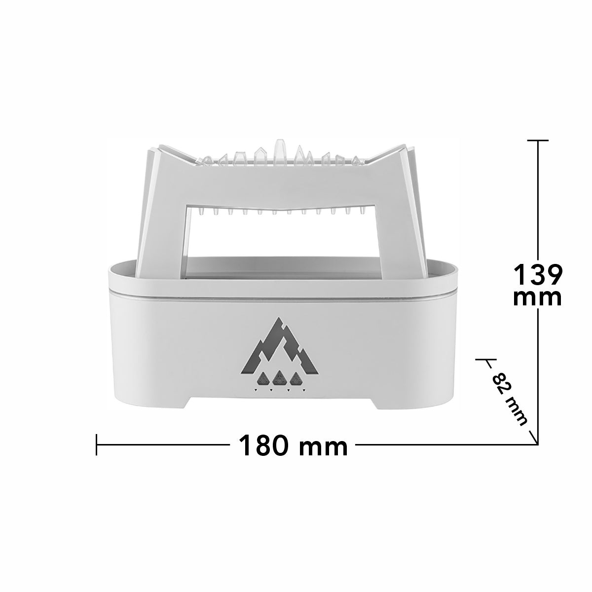 Umidificator cu aromaterapie, Naimeed D6056, Alb, 240x185x83mm